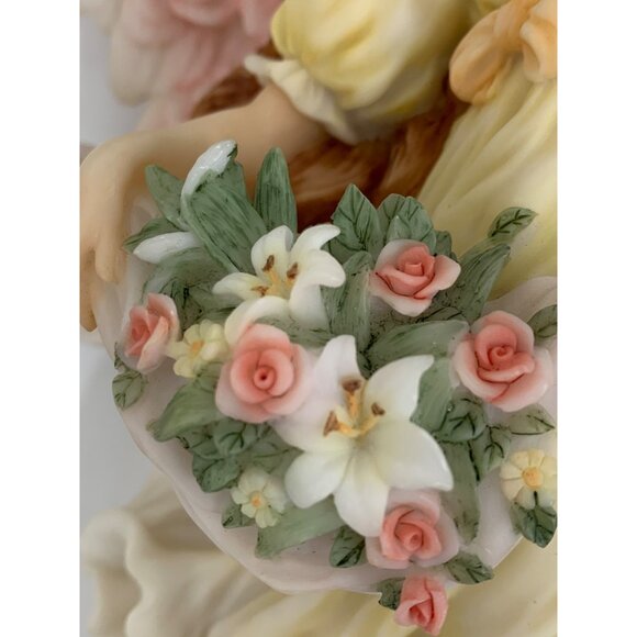 VTG Seraphim Classics Angel Large Figurine Chloe 1997 12" x 6" Decor 7111 - Picture 8 of 16